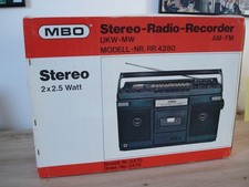 Radiocassettenrecorder MBO