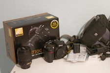 Nikon D7100 wenig Benutzt mit Zubehörpaket - Objektiv, Tasche, OVP, 15.850 sc...
