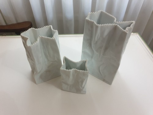 3er set tütenvase rosenthal - -,