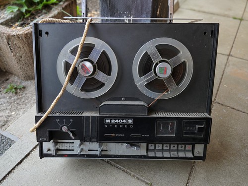 Vintage tonbandgerät modell - tonbandgerät,