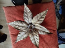 1 Florentiner Deckenleuchte  Massiv Unpoliert 60 Watt E27