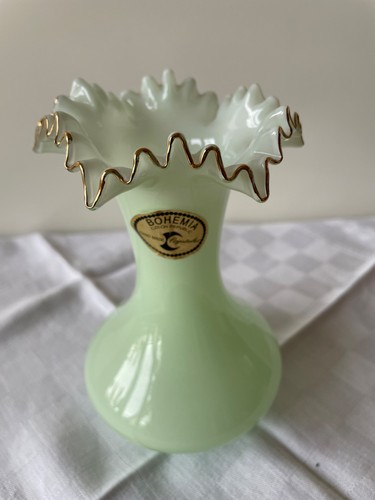 Bohemia crystal vase - bohemia,