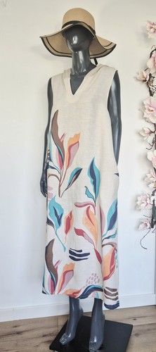 Kleid 100 leinen sommerkleid - 100%,