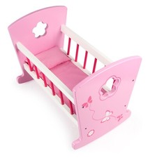 Puppenwiege aus Holz