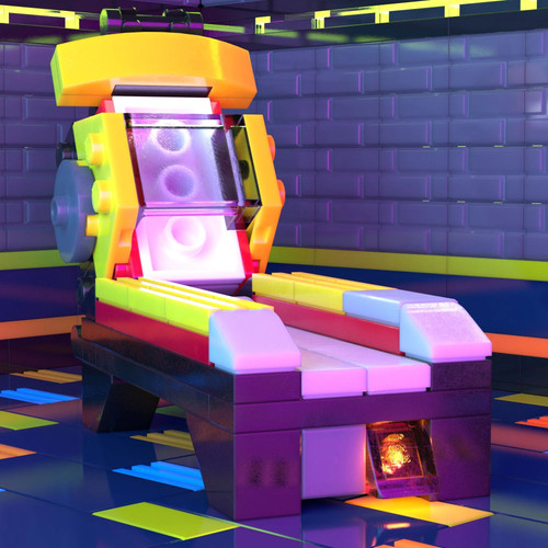 Skeeball custom lego arcade - skeeball,