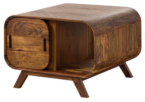 Couchtisch sheesham 70x70x50 - couchtisch,