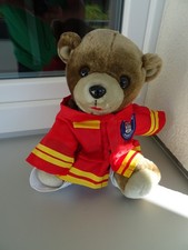 Teddy Feuerwehr Hamburg, 27cm, schöner Zustand
