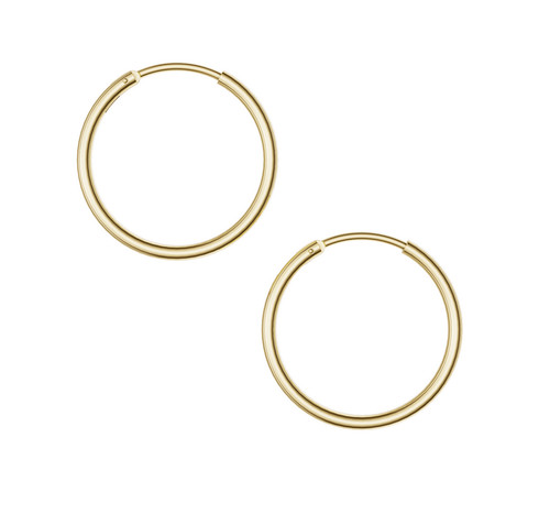 Echt gold 333 creolen - echt,
