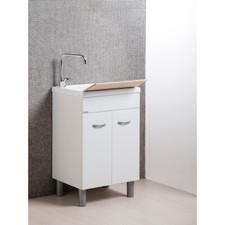 Waschzuber mit schrank mit