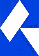 MAVIGNIER - KUNST AM ANSCHLAG - SIEBDRUCK - HANDSIG. + DATIERT     (J-3035/0)  