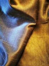 1m  neuen edlen Verdunklungs-Polyester Gardinen Deko Vorhang 150cm breit gold