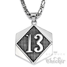 XL Edelstahl Anhänger