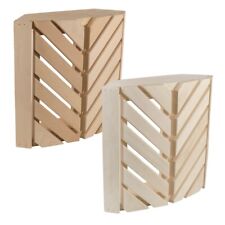 Sauna Ecklampenschirm V | Holz