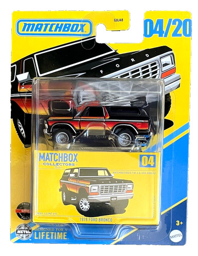 Matchbox 1978 ford bronco - ford,