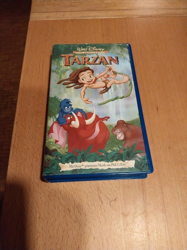 Tarzan vhs kassette walt - kassette,
