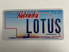 Vanity License Plate LOTUS