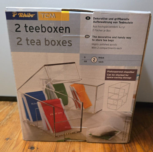 Tchibo tcm 2 teeboxen - tcm,