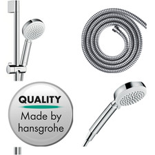hansgrohe Crometta Brausegarnitur Brauseset Duschset Brausestange 90cm 26657400
