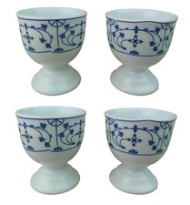 4er Set Porzellan Eierbecher