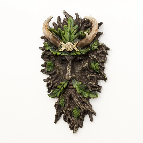 Grüner mann baum gesicht - mann,