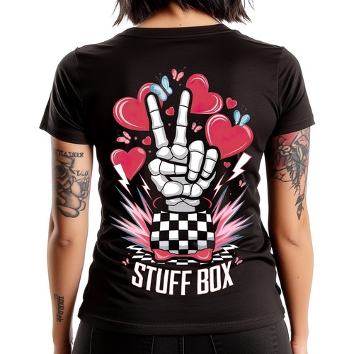 Stuff box frauen shirt - box,