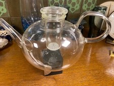 Wagenfeld Bauhaus Teekanne 1,5 Liter Jenaer Glas perfekt