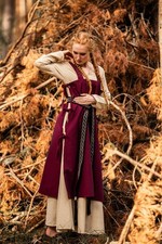 Überkleid Hildegard Rot