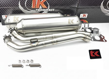 Edelstahl Auspuff Turbo Kit