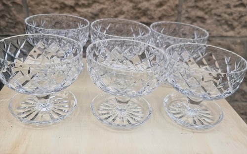 Set vintage geschliffene - set, 6