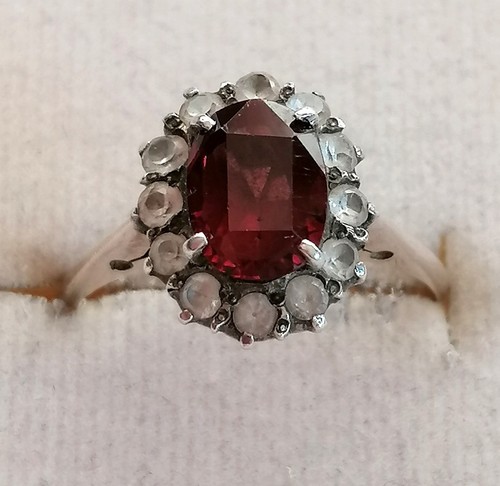 Antik silber ring - antik,