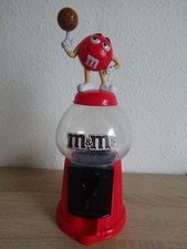 XXXX M & M `s , M&M`s , m&ms , Baksetball, Red , Spender , Kaugummi, Spardose bb