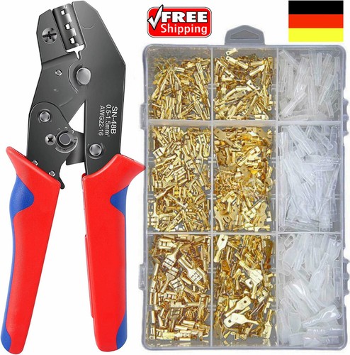 900 tlg flachsteckhülsen - 900-tlg,