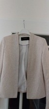 Damen Blazer Kurz, Wollweiß