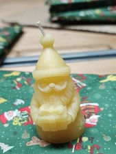 Bienenwachskerze Weihnachtsmann 8,5 cm