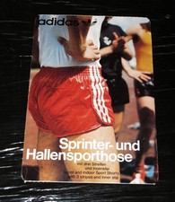 ADIDAS Sprinter- und Hallensporthose Short INLAY DER Originalverpackung Sammler