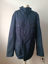 Otto Kern Herren Dünne Jacke Dunkelblau Reißverschluss Größe 52 / L