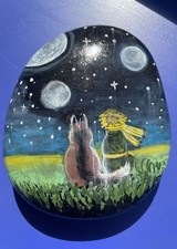 Handbemalter Stein, Geschenk