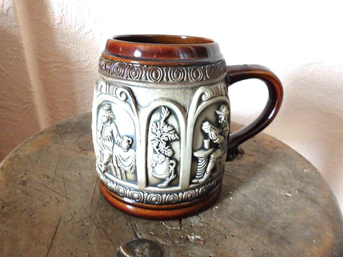 Bierkrug krug gerzit braun - krug,