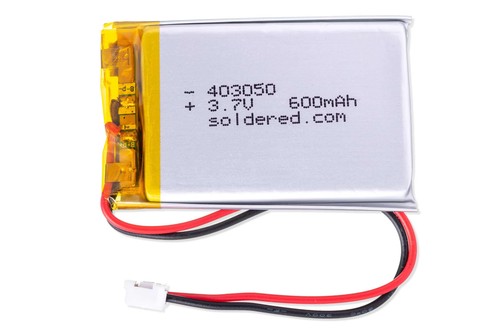 Soldered ion akku - soldered,