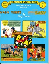 WASH TUBBS (CAPTAIN EASY) Dragon Lady Press No.3 Dailies 1930s