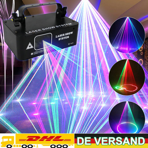 Rgb laser beam projektor - rgb, dj