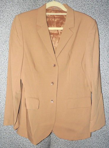 Damen blazerjacke hellbraun - damen,