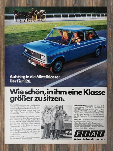 Fiat 128 reklame - fiat,