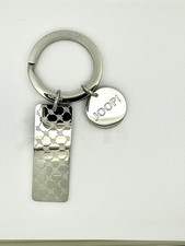 JOOP! Steel Stahl Schlüsselanhänger NEU silberfarben Kornblume