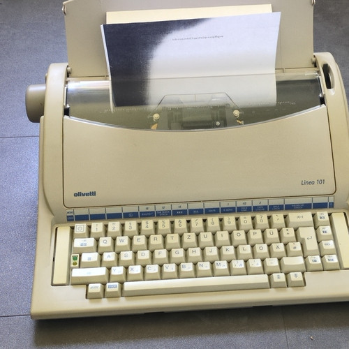 Olivetti linea 101 - olivetti,