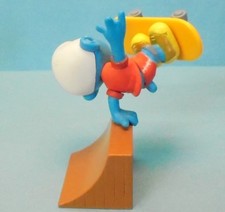 SKATEBOARD Schlumpf in Halfpipe komplett JAKKS TOP