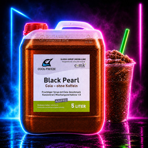 Cola slush eis sirup black - eis,
