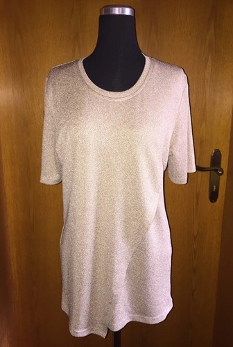 Shirt longtop oberteil gold - t-shirt,