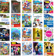 Nintendo Wii Spiele Auswahl Mario Kart Party 8 9 Wii Sports Zelda Mario Bros uvm