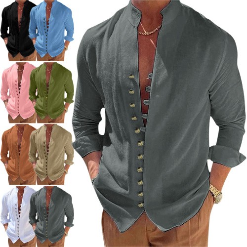 Leinenhemd herren langarm - leinenhemd,